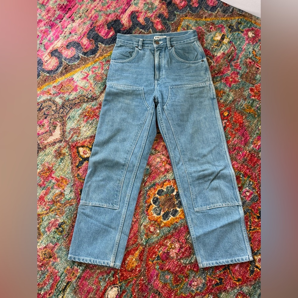 Rudy Jude Pale Indigo Utility Jeans 1
